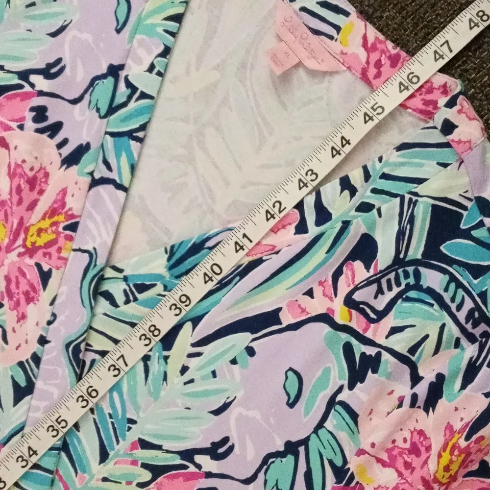 🐘HTF Lilly Pulitzer🐘 - Rozaline Wrap Dress - Picture 16 of 16